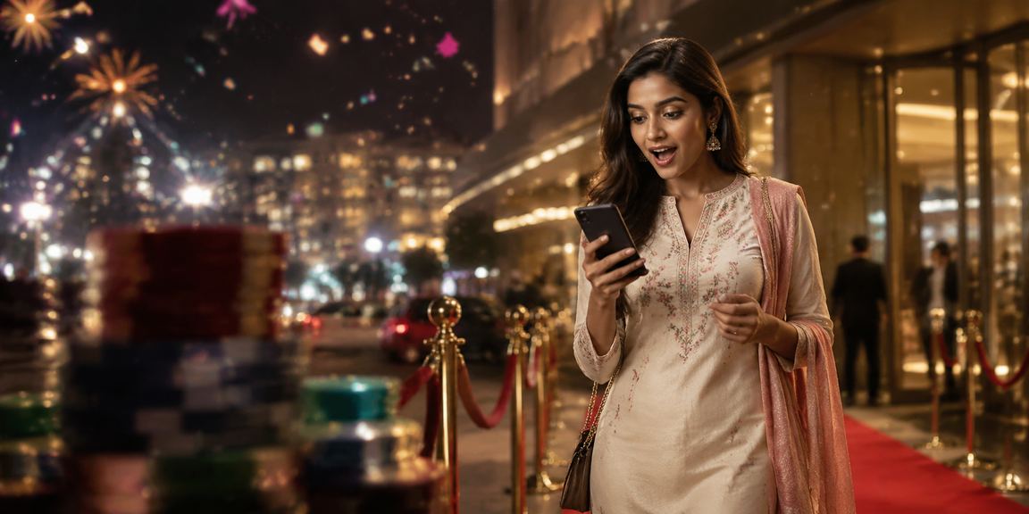 Delhi mobile user enjoying casino platform with easy payments